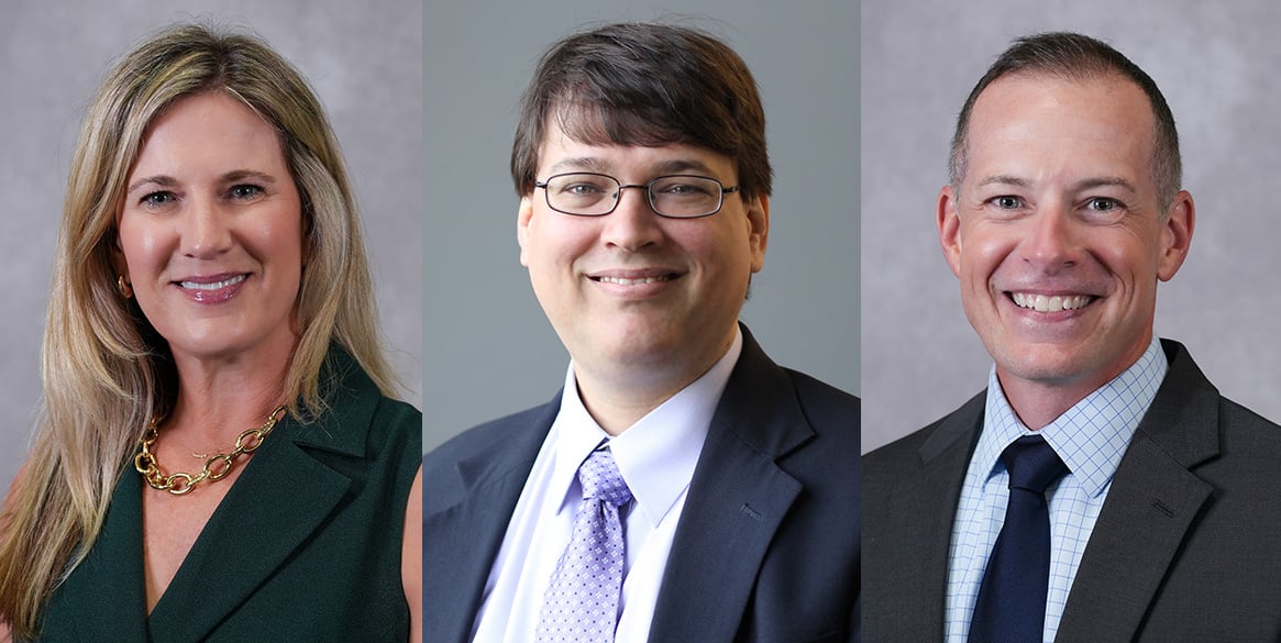 From left to right: FlexPoint leaders Amy Heflin, Marty Kelly, and Jason Schultz.